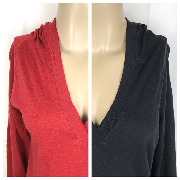 🚫SOLD🚫 BUNDLE Red Blck Lightweight Long Sleeve - Picture 3 of 8